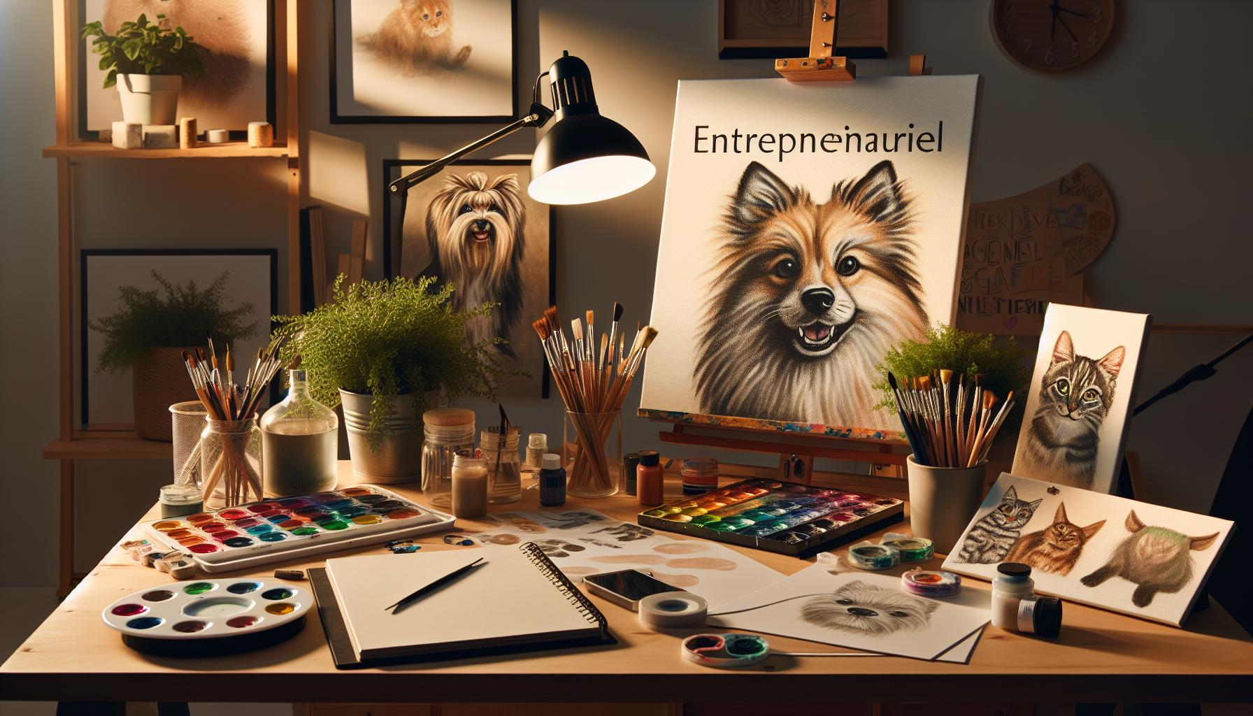 Essential Tools and Materials for Pet Portraits