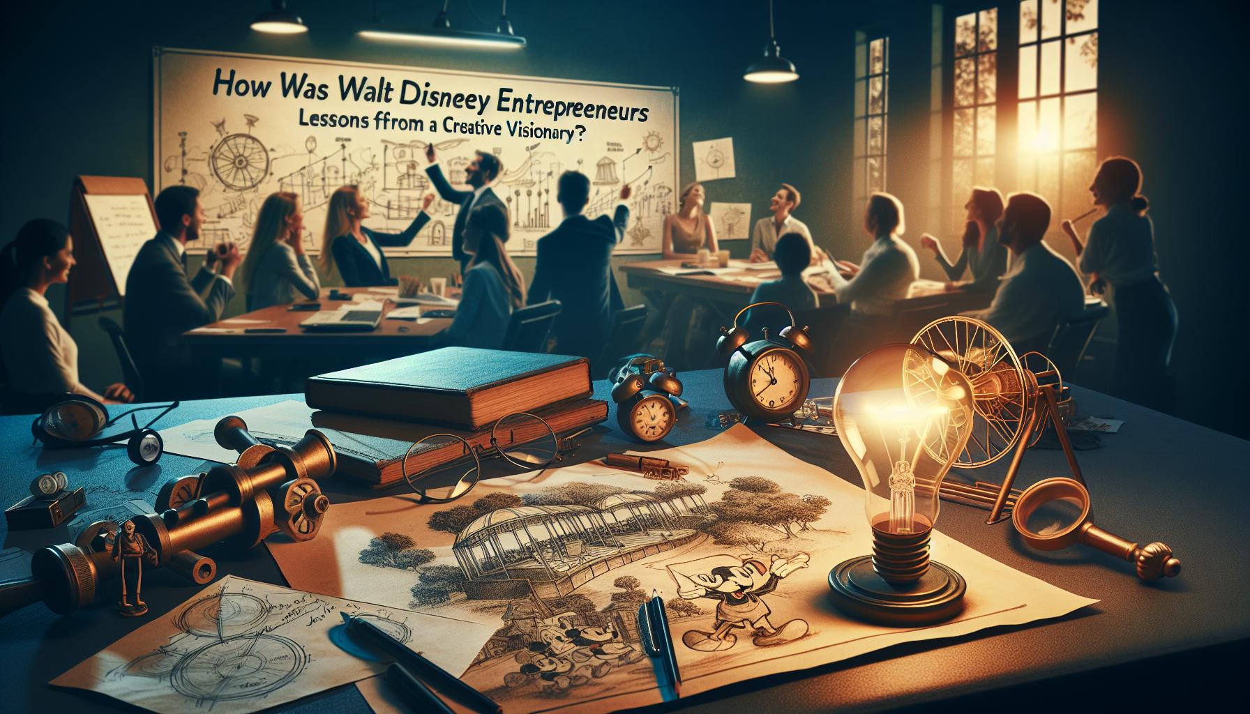 How Was Walt Disney an Entrepreneur? Lessons from a Creative Visionary