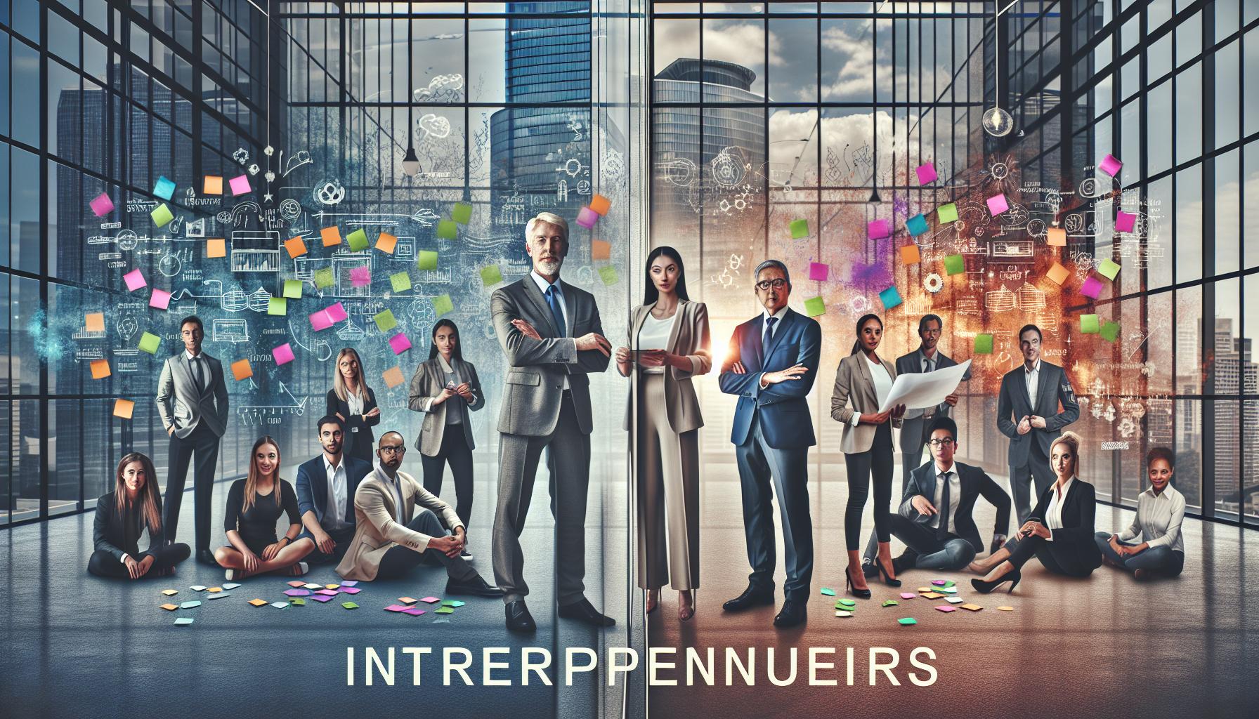 Key Differences Between Entrepreneurs and Intrapreneurs